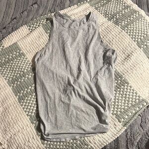 Gray Lululemon tank top